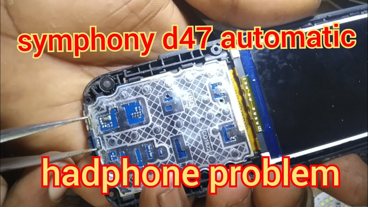 symphony d47 headphone solution YouTube