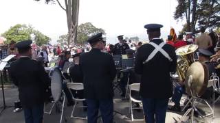 191st Army Band Memorial Day Ceremony 2016 San Francisco National Cemetery Presidio