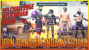 Random Squad Abused Me & I Challenged Them For a 1v3 TDM Match!