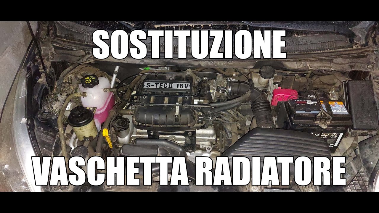come-sostituire-la-vaschetta-radiatore-youtube