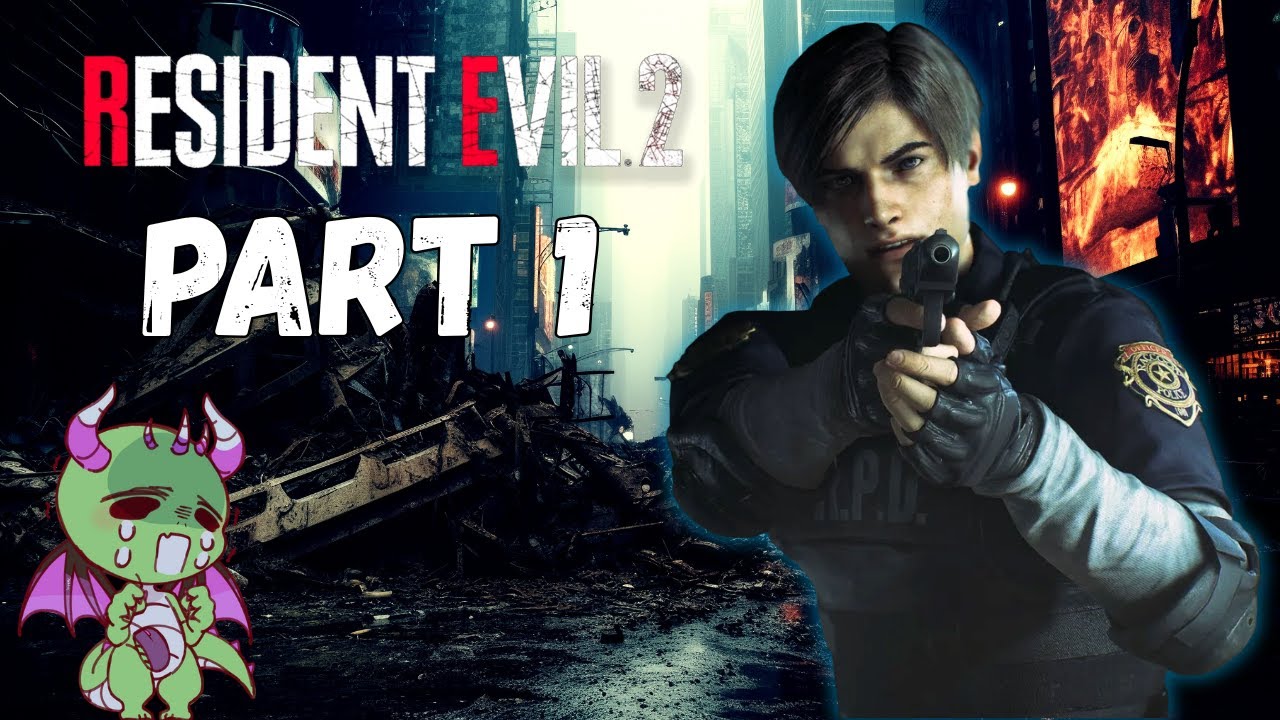 Can I Escape Raccoon City? | Resident Evil 2 Remake Livestream (part 1)