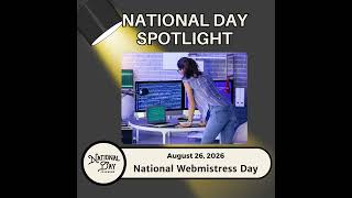 National Webmistress Day