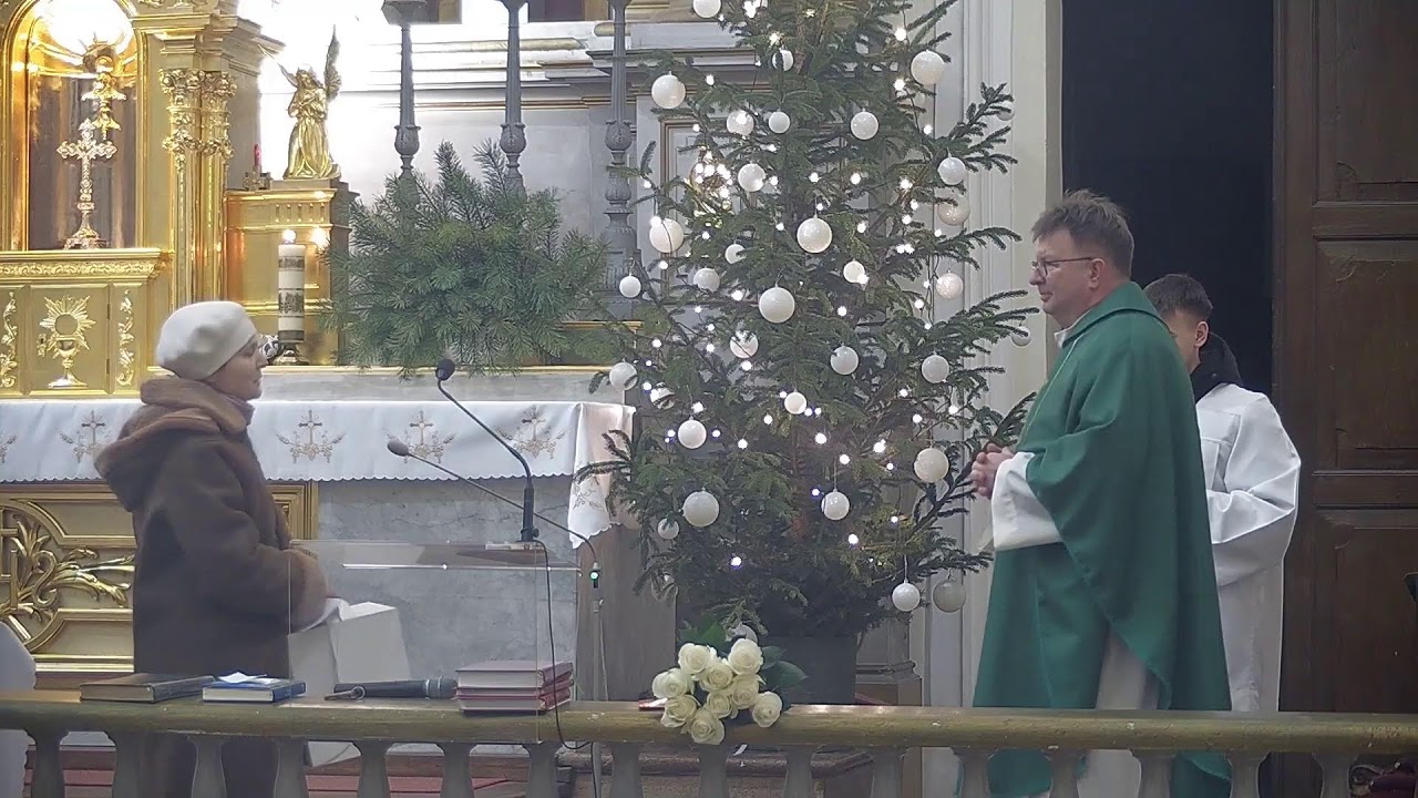 16.01.2026   Piątek   Msza św. o 18.00 w Sanktuarium  Jezusa Frasobliwego w Rosi