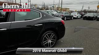 Used 2016 Maserati Ghibli S Q4, Cherry Hill, NJ U7954