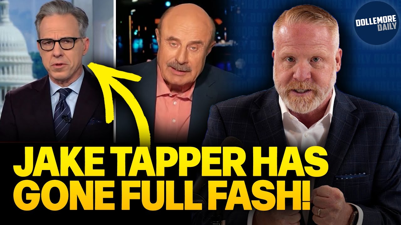 Trump-Friendly JAKE TAPPER GUSHES OVER DR. PHIL in Bananas Interview!!!