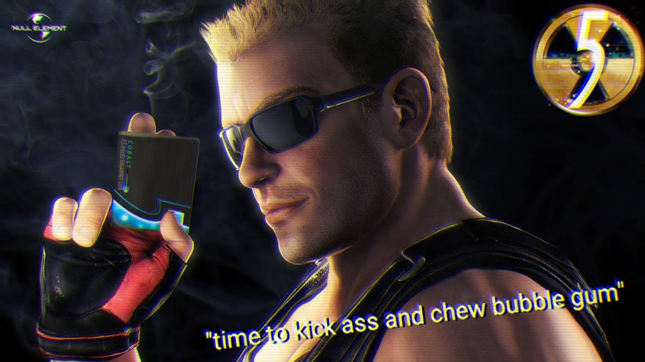 Duke Nukem Five Gum commercial YouTube