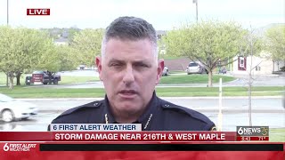 FULL UPDATE: Omaha Police, Fire Chiefs provide update on severe weather, damage response
