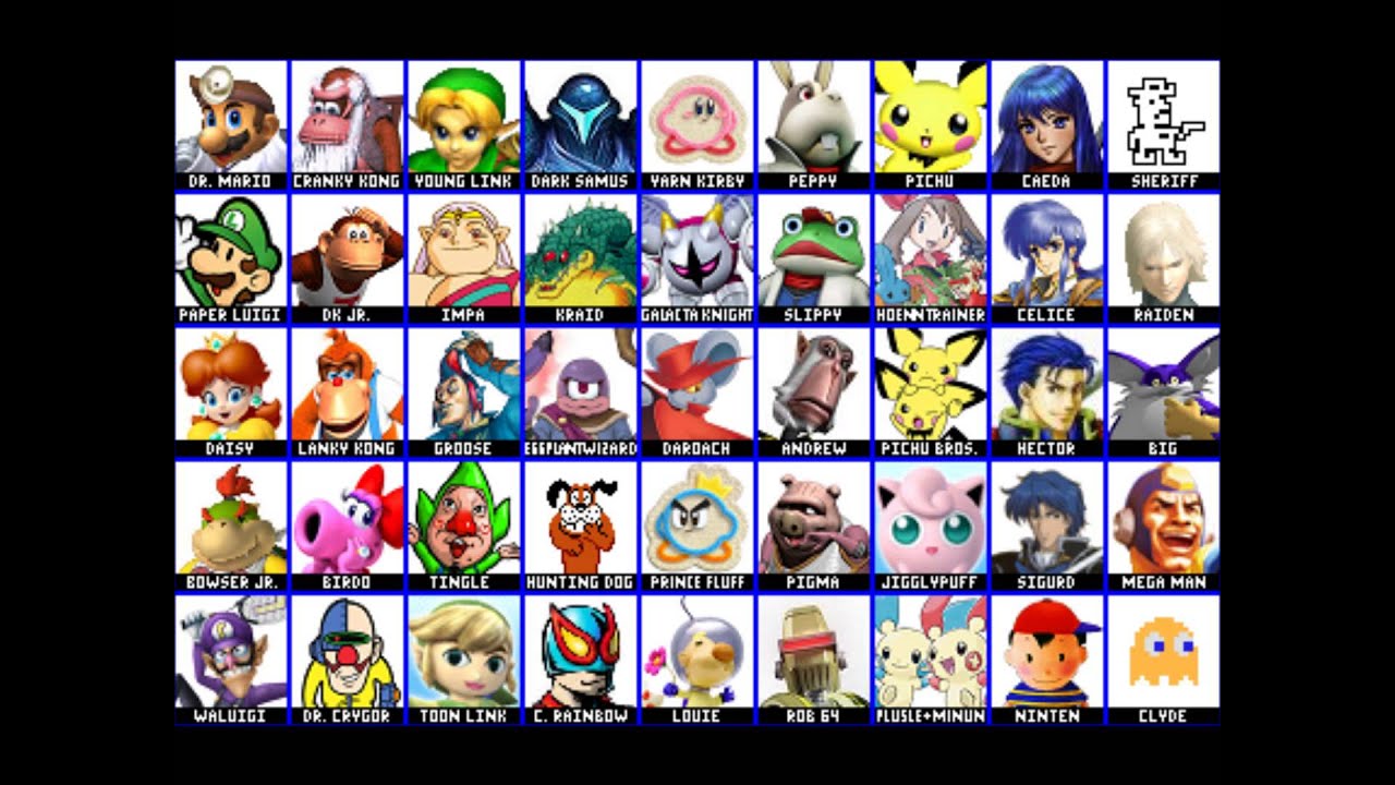 SSB4 Roster Update 2(April Fools) - YouTube