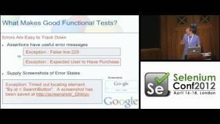 Mike Davis: Using Selenium to Improve a Team's Development Cycle
