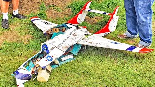 Bad Landing Velox Xl Rc Turbine Jet Flight Goes Wrong