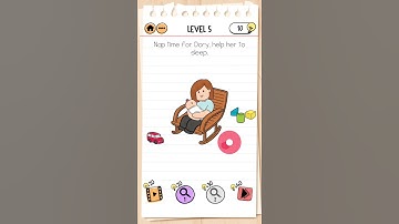 The McBrain Family Level 5 Nap time for Dory, help her to sleep, Brain Test 2