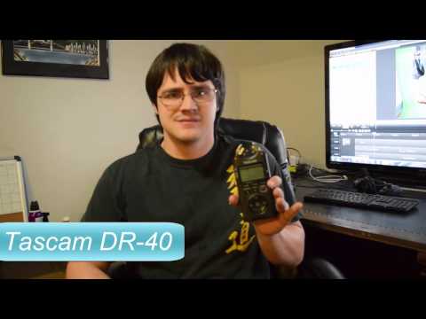 Tascam DR-40 Review and Sound Test