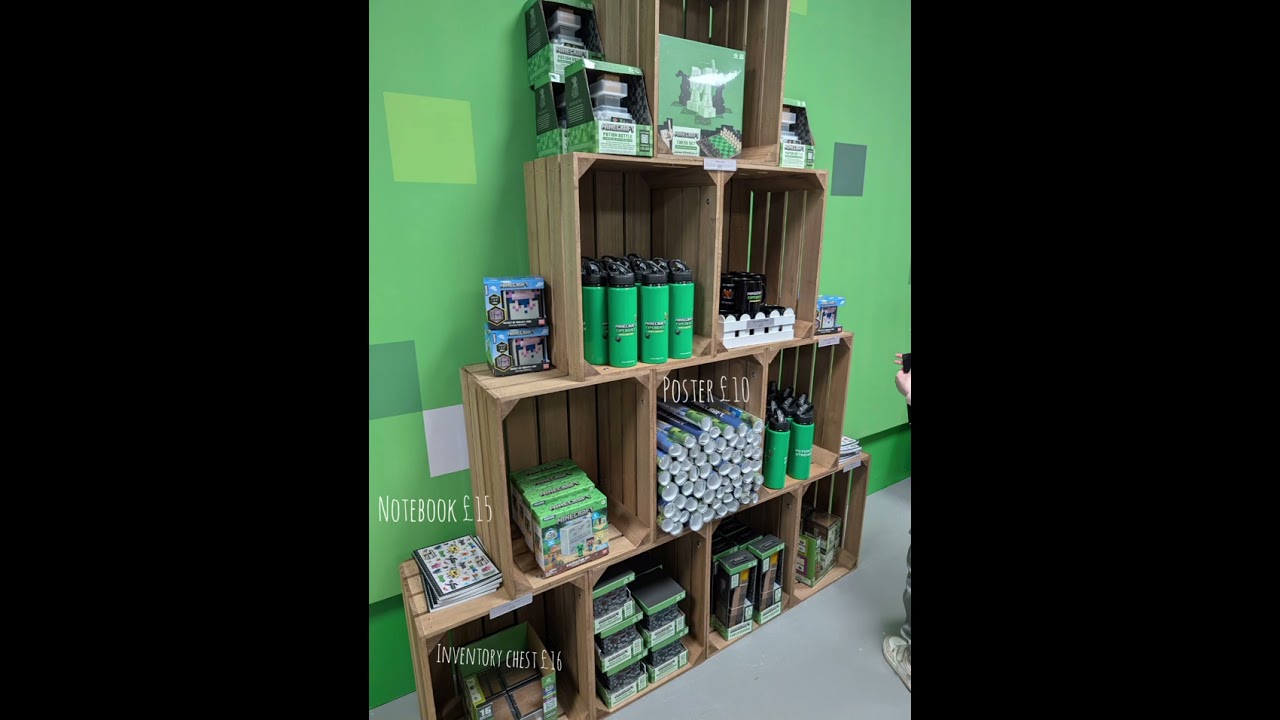 Minecraft Experience London 2025-Canada Water-Opening Weekend