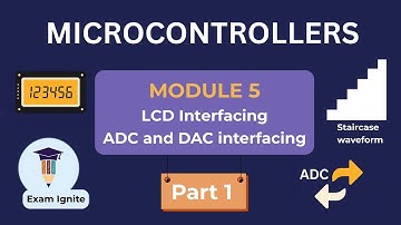 Microcontrollers | MC | Module 5 | Part 1 | VTU BEC405A | Important Questions | 🔥