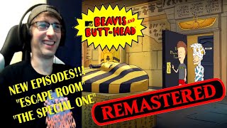 Beavis and Butt-Head (2022) Reaction | Episode 9x1 &amp; 9x2 &quot;Escape Room/The Special One&quot; REMASTERED