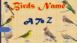 🦢🦆🦅🕊Alphabetically (A to Z) Birds Name , Birds names for children in English,🐦🐤🦉🦇 screenshot 5