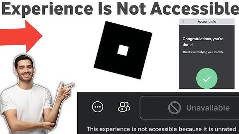 Hoe deze ervaring op te lossen: Roblox 2025 is niet toegankelijk omdat het niet is beoordeeld