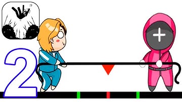 Stick Rescue One Line Drawing - Gameplay Walkthrough Part 2 All Levels 31-56 (Android,iOS)