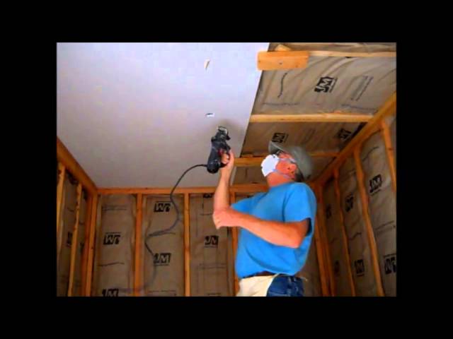 Hang Drywall On The Ceiling By Yourself