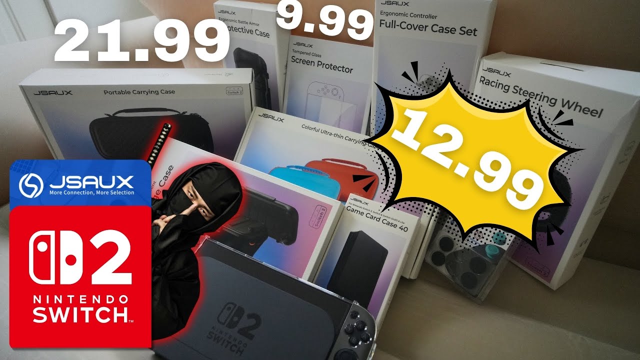 JSAUX accessories guide for Nintendo Switch 2