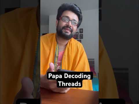 Papa Decoding Threads #threads #threadsapp #shorts #Passionjaade