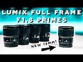 Lumix 18mm f1.8 // L Mount 1.8 primes