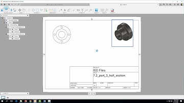 Creating a HALF Section View with Fusion 360