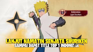 Namatin Senjata Light Shuriken Sampai Dapat Title Top 1 Indonesia Free Fire