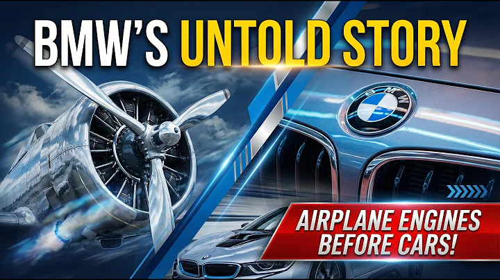 The Untold Story of BMW: They Built Airplane Engines Before Cars!