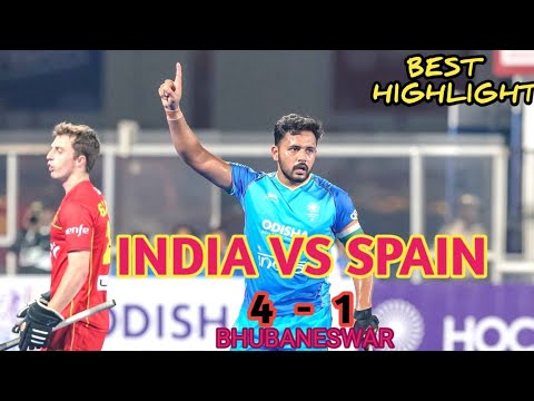 INDIA VS SPAIN // FIH PRO LEAGUE 2024 // इंडिया VS स्पेन // BEST HOCKEY MATCH