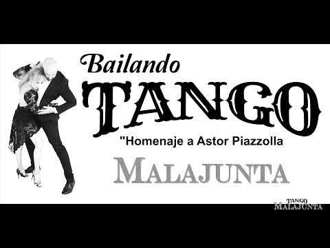 Bailando Tango "Homenaje a Astor Piazzolla Verano Porteño " por el Grupo Malajunta