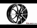 Felgi aluminiowe ANZIO VEC Black Polished (czarne polerowane) – Prezentacja i Detale | felgido.pl