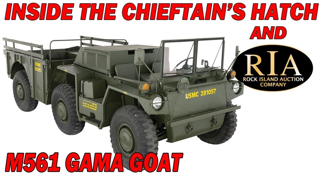 Inside the Chieftain's Hatch: M561 Gama Goat