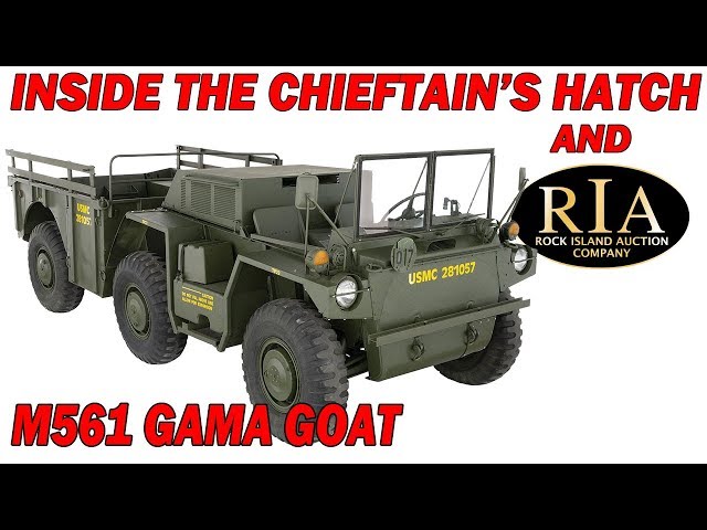 Inside the Chieftain's Hatch: M561 Gama Goat