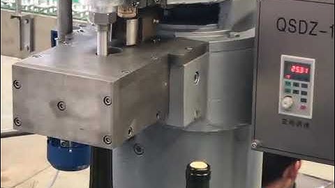 Automatic wine cork press sealing machine used in production line