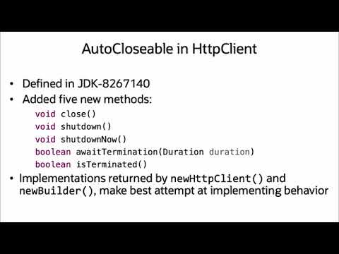 HttpClient is Now AutoCloseable in Java 21