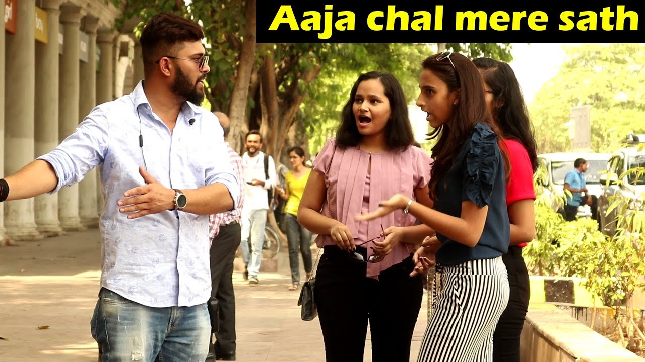 Embarrassing Cute Girls in Public Prank | Unglibaaz