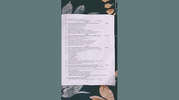 2nd PUC computer science mid term question paper bangalore #80 marks