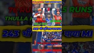 "MI Ne 243 Banaye — Phir Bhi Haar Gaye 😱 | Wankhede Ka Record Toot Gaya" #ipl2026 #shortsfeed