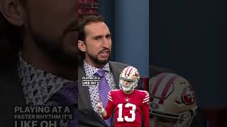 Brock Purdy proves quarterback wins DON’T matter ⚒️ | FIRST THINGS FIRST #shorts