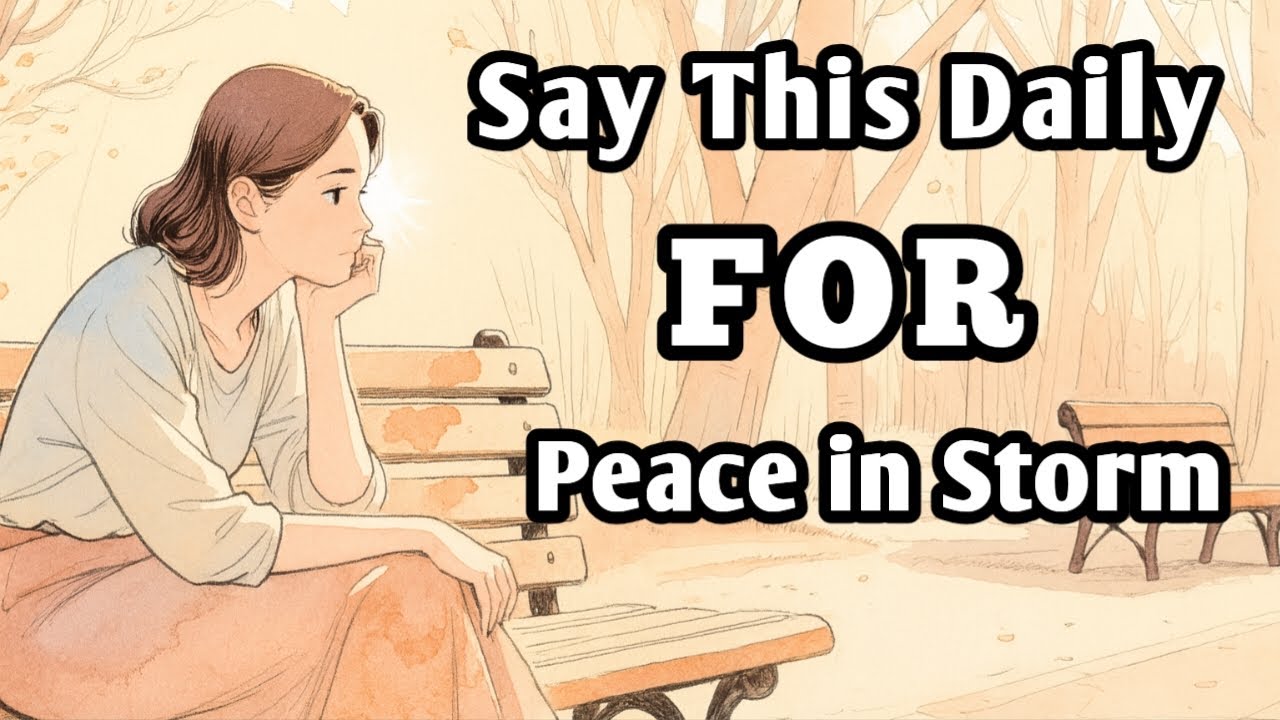 Say This Daily For Peace In Storms