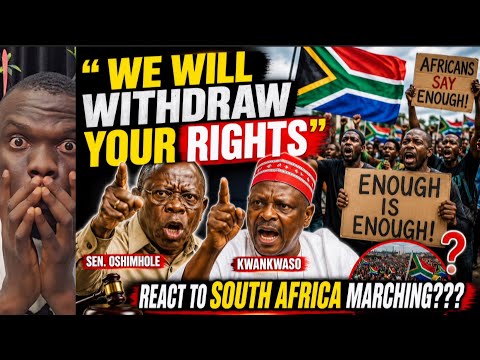 "We Will Withdraw Your Rights!" Oshimole & Kwankwaso React to South African Xenophobic Protests