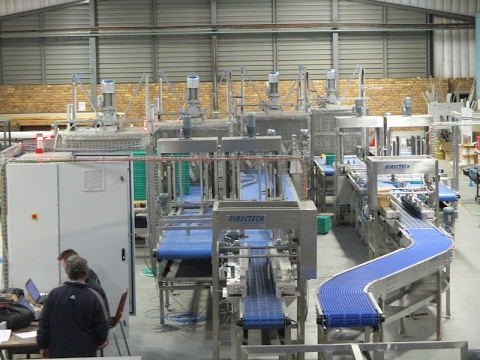 Crate Processing Machine - YouTube