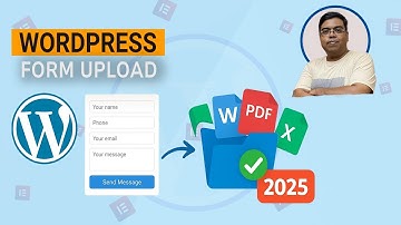 Upload PDF, Word & Excel in WordPress Contact Form (2025 Easy Guide)