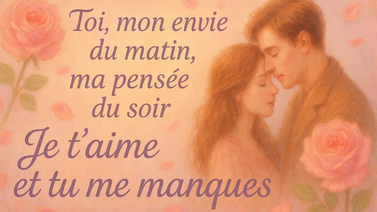 Mon amour, lis cette LETTRE D’AMOUR 🌺 je l’ai fait pour toi avec tendresse. JE T’AIME 💙