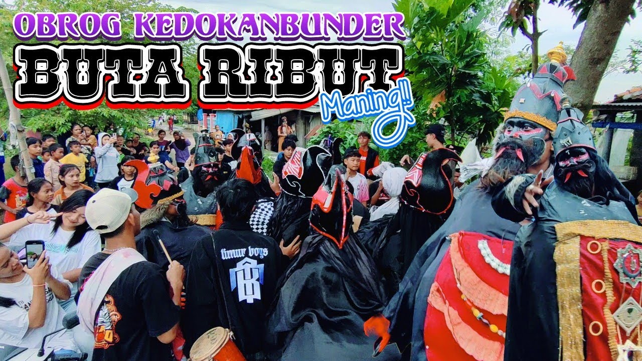OBROG KEDOKANBUNDER VIRAL RIBUT MANING‼️ BUTA NGAMUK DURWOLONG