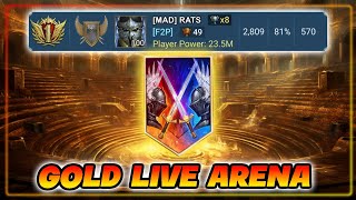 Gold Live Arena Showdown: Epic Battles | RAID Shadow Legends