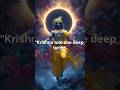 "Control it.....or it will control you.#krishna#bagavat Gita#spirituality