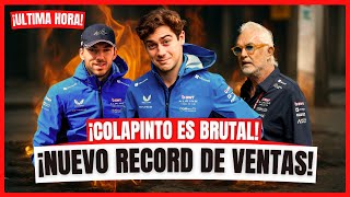 ¡COLAPINTO ROMPIÓ INCREÍBLE RECORD DE VENTAS EN EL GP DE ESPAÑA!