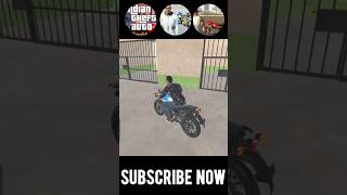 Jail Police Bike Challenge 😱 Indian Theft Auto Simulator Vs Indian Bike Driving 3d 💥 #shorts #gaming
